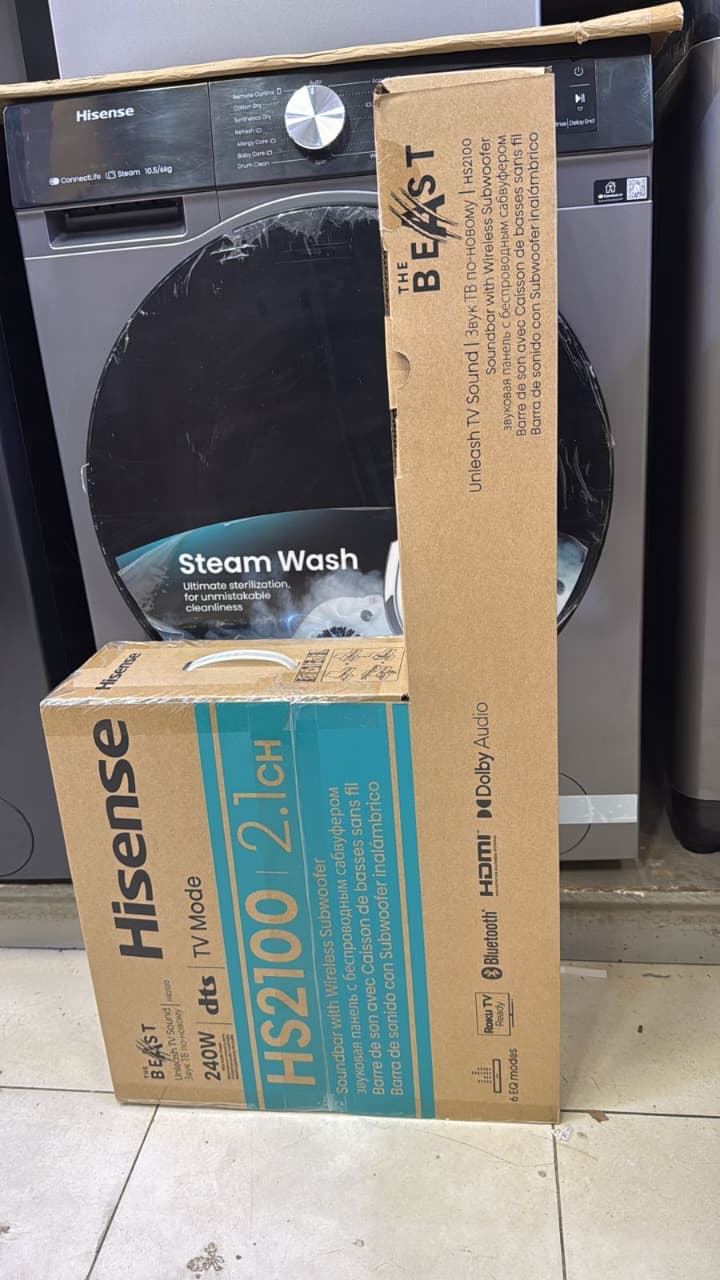 Hisense 240W 2.1ch Soundbar with Wireless Subwoofer